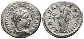 Elagabalus AD 218-222. Rome. Denarius AR