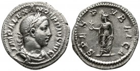 Severus Alexander AD 222-235. Rome. Denarius AR