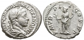 Severus Alexander AD 222-235. Rome. Denarius AR