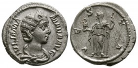 Julia Mamaea AD 225-235. Rome. Denarius AR