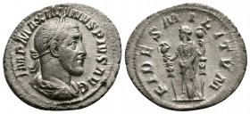 Maximinus I Thrax AD 235-238. Rome. Denarius AR