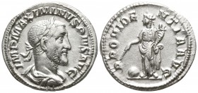 Maximinus I Thrax AD 235-238. Rome. Denarius AR