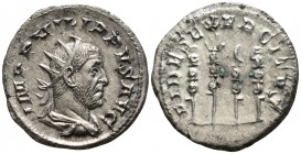 Philip I Arab AD 244-249. Rome. Denarius AR