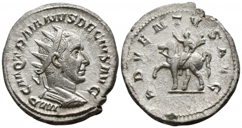 Traianus Decius AD 249-251. Rome
Antoninianus AR

21mm., 3,54g.

IMP C M Q ...