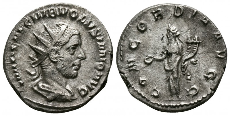 Volusianus AD 251-253. Rome
Antoninianus AR

20mm., 3,81g.

IMP CAE C VIB V...