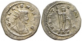 Gallienus AD 253-268. Antioch. Antoninianus Æ silvered