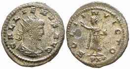 Gallienus AD 253-268. Antioch. Antoninianus Æ silvered