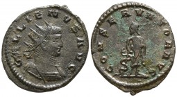Gallienus AD 253-268. Antioch. Antoninianus Æ silvered