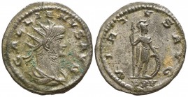 Gallienus AD 253-268. Antioch. Antoninianus Æ silvered