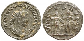 Gallienus AD 253-268. Samosata. Antoninianus Æ silvered