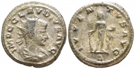 Claudius Gothicus AD 268-270. Antioch. Antoninianus Æ silvered