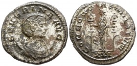 Severina AD 270-275. Antioch. Antoninianus Æ silvered