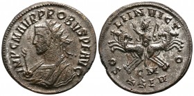 Probus AD 276-282. Cyzicus. Antoninianus Æ silvered