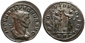 Probus AD 276-282. Serdica. Antoninianus Æ silvered