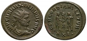Maximianus Herculius AD 286-305. Cyzicus. Antoninianus Æ
