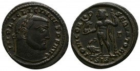 Licinius I AD 308-324. Siscia. Follis Æ