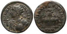 Maximinus Daia AD 310-313. Treveri. Billon Argenteus