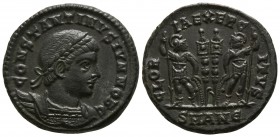 Constantinus II AD 316-337. Antioch. Follis Æ
