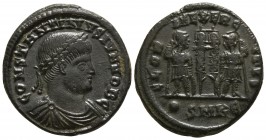 Constantinus II AD 316-337. Cyzicus. Follis Æ