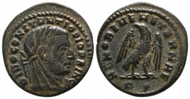 Divus Constantius I AD 317-318. Rome. Nummus Æ