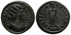 Fausta AD 324-326. Heraclea. Follis Æ