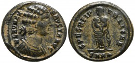 Fausta AD 324-326. Heraclea. Follis Æ