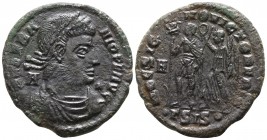 Vetranio AD 350. Rome. Follis Æ