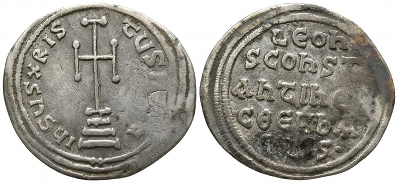 Leo III the "Isaurian", with Constantine V. AD 717-741. Constantinople
Miliares...