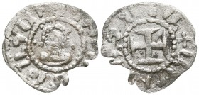 Hetoum II AD 1289-1293. Royal. Denier BI
