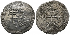 Roger of Pins AD 1355-1365. Knights of Rhodes. Gigliato AR