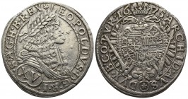 Hungary. Habsburg. Leopold I AD 1657-1705. XV Kreuzer