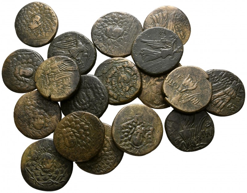 Lot of 20 greek bronze coins from Pontos / SOLD AS SEEN, NO RETURN!

nearly ve...