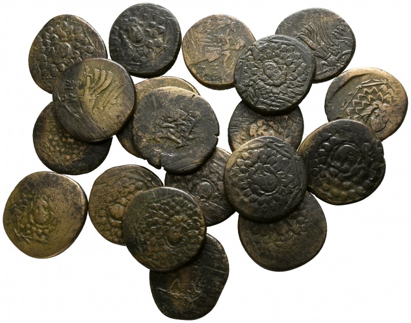 Lot of 20 greek bronze coins from Pontos / SOLD AS SEEN, NO RETURN!

nearly ve...