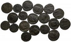 Lot of 19 late roman follis / SOLD AS SEEN, NO RETURN!