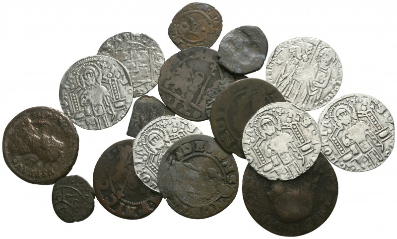 Lot of ca. 17 medieval coins / SOLD AS SEEN, NO RETURN!

very fine