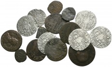 Lot of ca. 17 medieval coins / SOLD AS SEEN, NO RETURN!