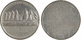 Royaume-Uni, voyage du S.S. Great Britain de Bristol à Londres, 1845
A/THE GREAT BRITAIN
Navire voguant à droite, en-dessous inscription en huit lig...