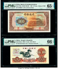 China Bank of Communications; People's Republic; Bank of Taiwan (2) 10; 5; 100; 10,000 Yuan 1941; 1949; 1960; 1947 Pick 159a; 876a1; 1941; 1945 Four E...