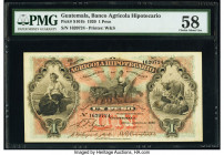 Guatemala Banco Agricola Hipotecario 1 Peso 30.6.1920 Pick S101b PMG Choice About Unc 58. 

HID09801242017

© 2020 Heritage Auctions | All Rights Rese...