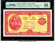 Ireland - Republic Central Bank of Ireland 20 Pounds 6.1.1975 Pick 67b PMG About Uncirculated 55. 

HID09801242017

© 2020 Heritage Auctions | All Rig...