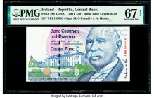 Ireland - Republic Central Bank of Ireland 50 Pounds 2001 Pick 78b PMG Superb Gem Unc 67 EPQ. 

HID09801242017

© 2020 Heritage Auctions | All Rights ...