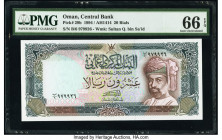 Oman Central Bank of Oman 20 Rials 1994 / AH1414 Pick 29b PMG Gem Uncirculated 66 EPQ. 

HID09801242017

© 2020 Heritage Auctions | All Rights Reserve...