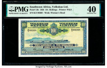 Southwest Africa Volkskas Limited 10 Shillings 1.9.1958 Pick 13b PMG Extremely Fine 40. Previously mounted.

HID09801242017

© 2020 Heritage Auctions ...