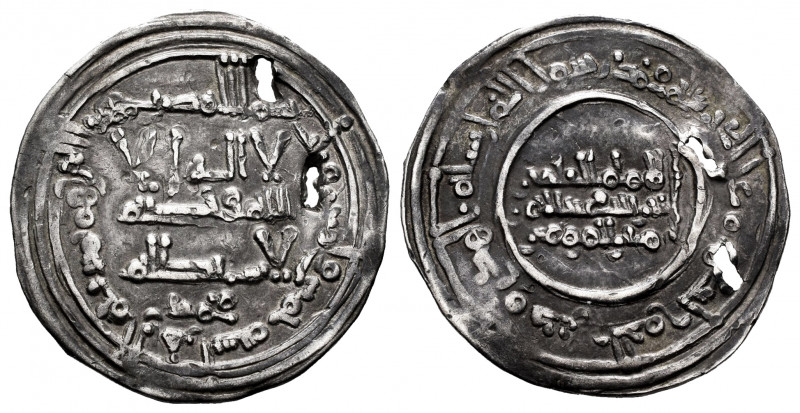 Caliphate of Cordoba. Abd Al-Rahman III. Dirham. 345 H. Madinat al-Zahra. (Vives...