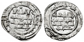 Caliphate of Cordoba. Hisham II. Dirham. 388 H. Al-Andalus. (Vives-538). Ag. 3,04 g. Citing Muhammad in the IA and Amir in the IIA. VF. Est...40,00. ...