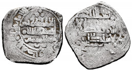 Kingdom of Taifas. Badis Ibn Habbus al-Muzaffar. Dirham. 429-465 H. Madinat Gharnata (Granada). Zirids. (Vives-852). (Prieto-111f). Ag. 6,37 g. Choice...