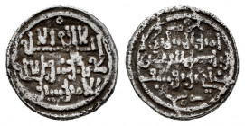 Almoravids. Ali ibn Yusuf with heir Sir. Quirate. (Vives-1774). Ag. 0,92 g. VF. Est...45,00. 


SPANISH DESCRIPTION: Almorávides. Alí Ibn Yusuf y e...