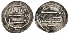 Other Islamic coins. Muhammad Ibn Idris, Al-Mahdi (Hammudid). Dirham. 161 H. Al-Abbasiya. (Album-215,1). (SICA-III 1625). Ag. 2,78 g. Slight deposits....