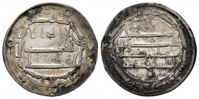 Other Islamic coins. Muhammad Ibn Idris, Al-Mahdi (Hammudid). Dirham. 162 H. Madinat Al-Salam. (Album-215,1). Ag. 2,92 g. Slight deposits. VF. Est...3...
