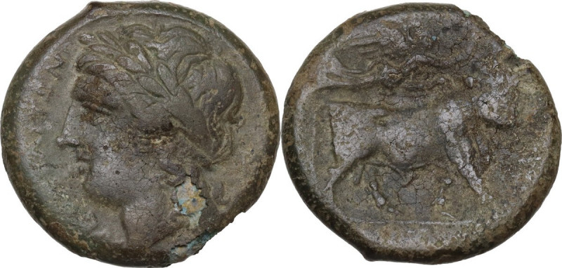 Greek Italy. Samnium, Southern Latium and Northern Campania, Cales. AE 19 mm, 26...